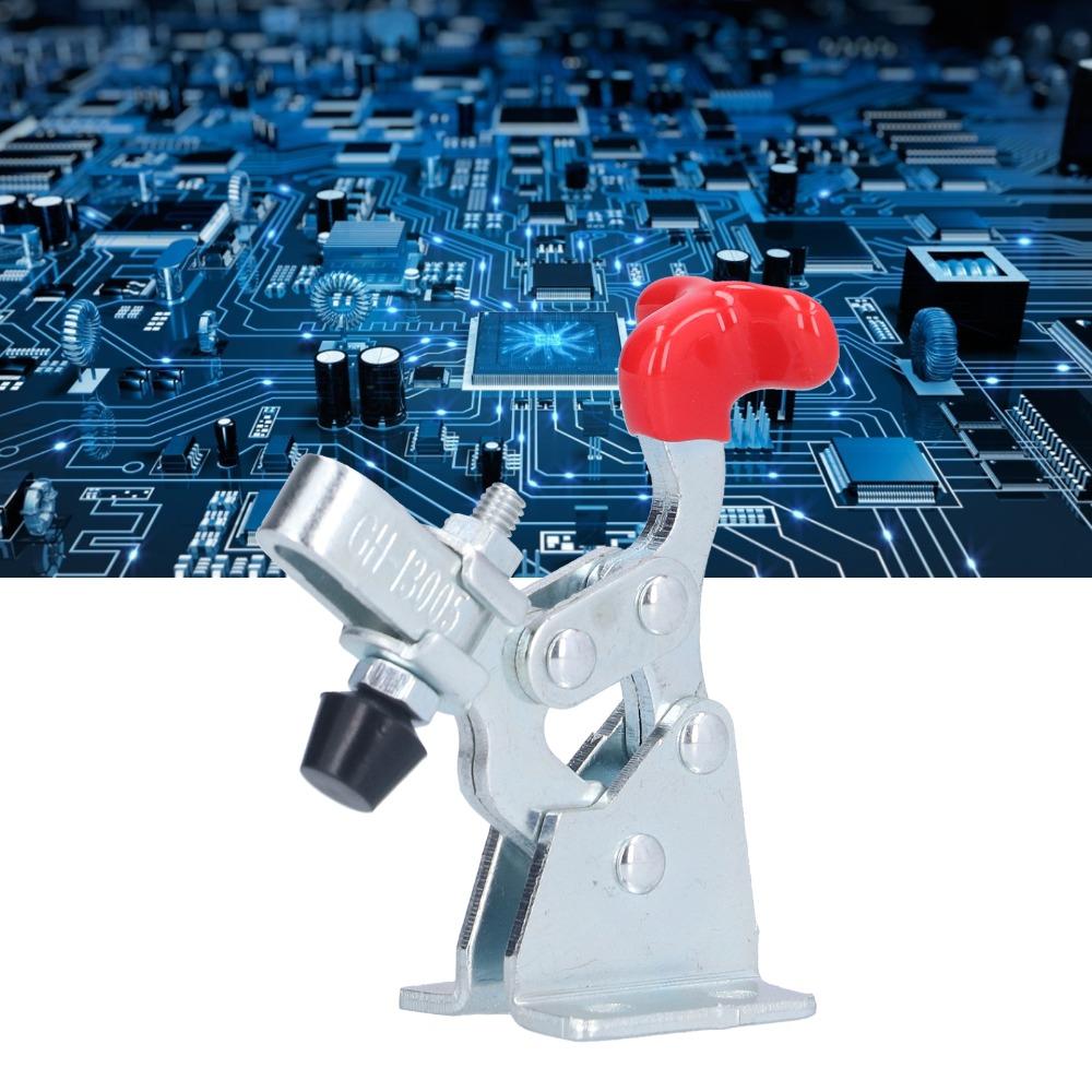 Adjustable Fixture Clamp Silver Quick Release Clamp Heavy Toggle Clamp Metalworking