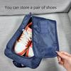 Portable Shoe Bags Travel Dust-Proof Holds Multifunction Waterproof Folding Storage High Capacity Student Shoe Pouch Organizer