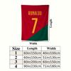Cr7 Wall Tapestry Aesthetic Wall Hanging Printed Fabric Blanket Decorative Tapestries For Bedroom Living Room Home Decor