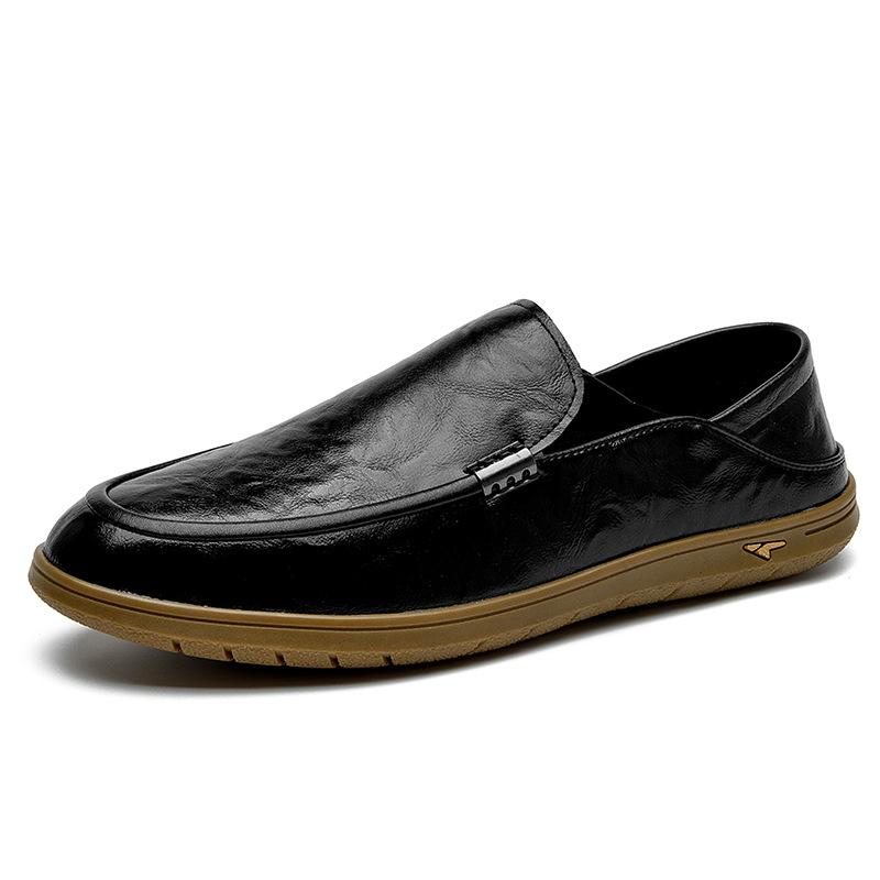 Fashion Fashion Casual New Driving Shoes for Men Solid Color Spring Autumn Designer Leather Shoes Male Soft Sole British Loafers Man