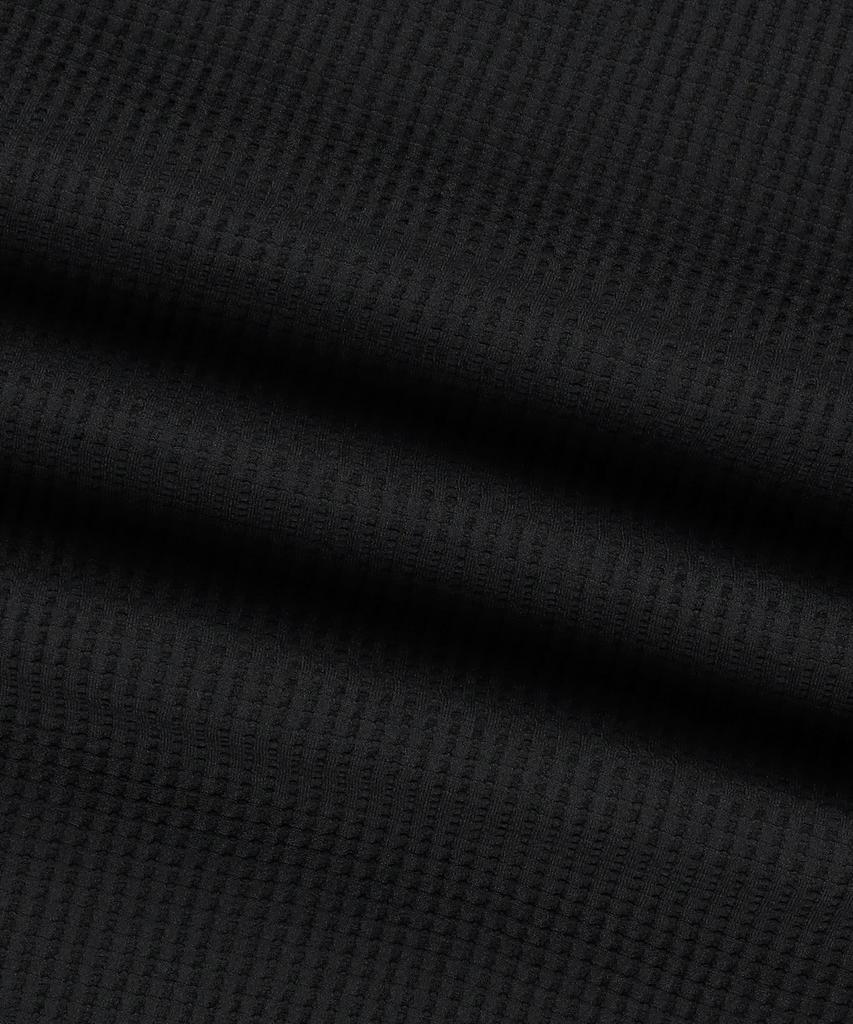 Sseonleobeutueo Aero Waffle Ls Tee Black