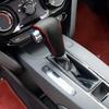 Gear Shift Knob Cover Black Leather + Red Stitch for AT Car Honda VEZEL 2014-2018 XRV 2014-2018