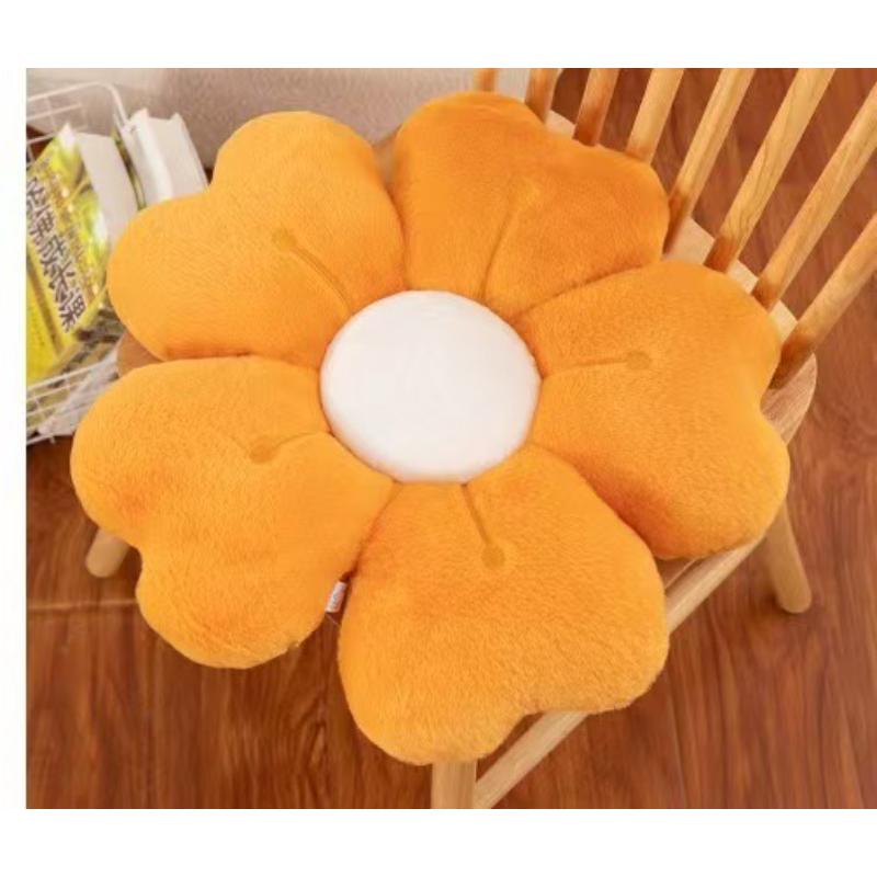 Sunflower Pillow, Daisy Seat Cushion, Flower Mat, Office Mat, Plush Toy Mat, Christmas Gift, Halloween, Thanksgiving Gift