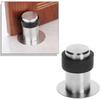 4pcs Adhesive Stainless Steel Door Stop, 1.8" Floor Mounted Door Stopper Doorstop
