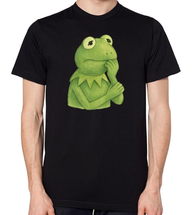 Scared Frog Unisex T-Shirt 4XL