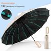Folding Strong Windproof Automatic Umbrella 192 Keel Buckle Umbrella Sunshade Men'S Umbrella Rain Large Parasol For Women