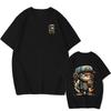 Men's Animal T-Shirt Hip Hop Monkey Print Everyday Versatile Everyday Casual Short Sleeve European Size T-Shirt Street Harajuku