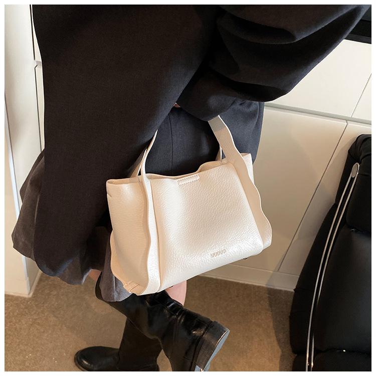 Spring fashion portable vegetable basket bag bag niche hand bucket bag versatile women's shoulder messenger bag