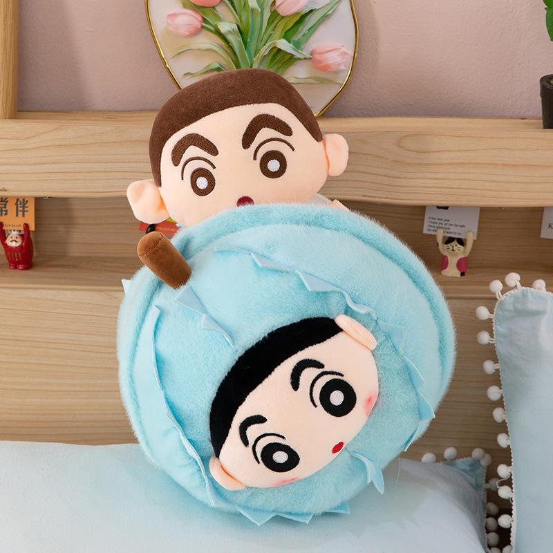 New cute creative donut small new doll plush toy bag pendant video game city baby grabber game