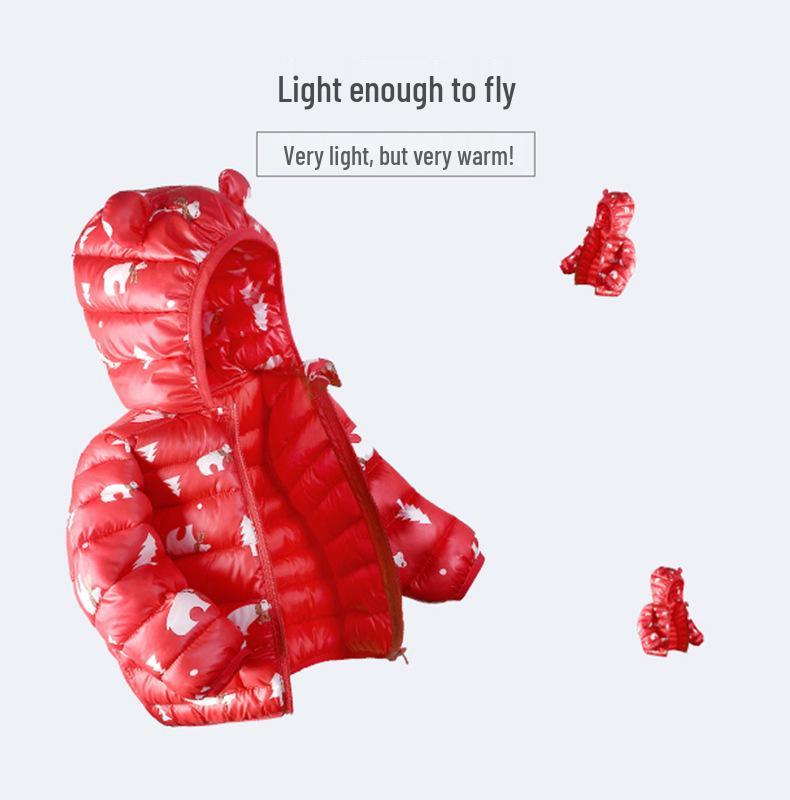 Lightweight Floral Cotton Jacket for Toddlers - Unisex Autumn & Winter Baby Coat