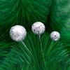 Christmas Ball Ornaments Foam Xmas Festival Balls Shatterproof Decorative Sequin Glitter Balls Xmas Tree Decorations