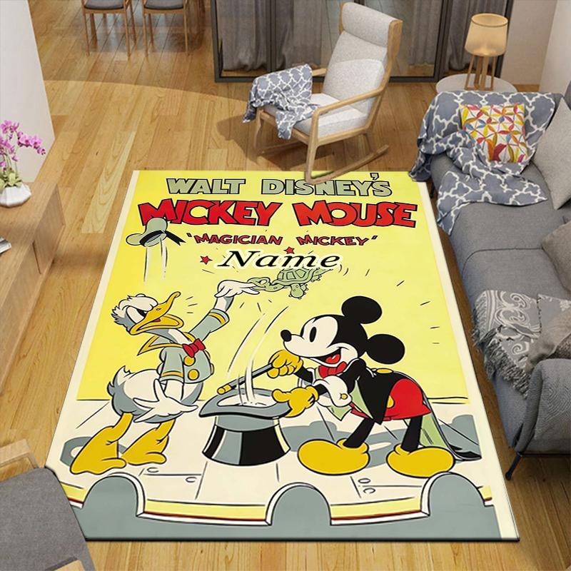 Custom 1Pc Minnie Mouse Adventure Rug Office Carpet Indoor Outdoor Entrance Doormat Nonslip Soft And Comfortable Living Room D916149