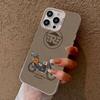 R-ROYALS E-ENFIELDS Logo Phone Cover For IPhone 16 15 14 13 12 11 17 Pro Max Plus Color Silver Shell