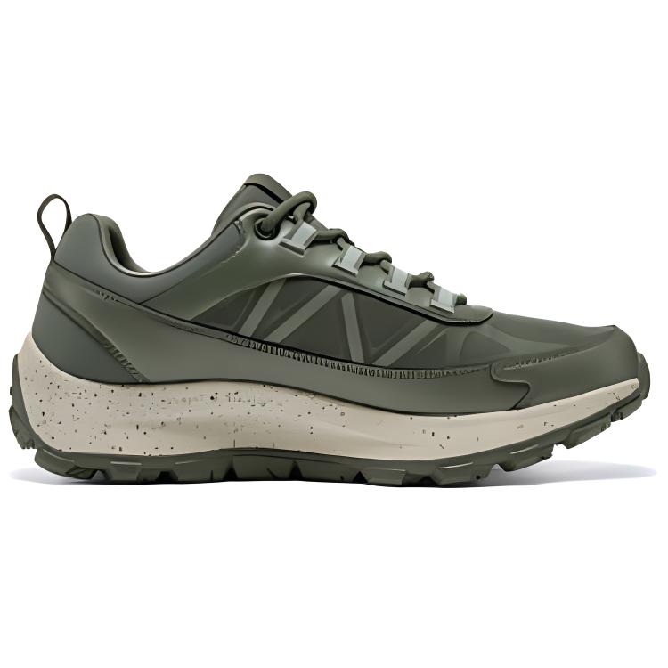 Skechers Outdoor Comfortable Versatile Low-Top Casual Running Shoes Men Sneakers Olive-Green 183275-OLV