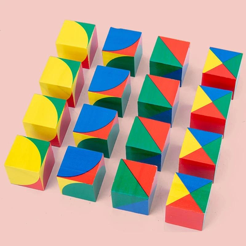 Colored Magic Cube Playthings Magic Rule Snake Multi-color Puzzle Fidget Toys^Decompressionand Transformable% Cubes Instructive Playthings