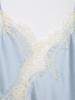 European and American Women's Lace Trimmed Lingerie-Style Top - Trendy Fashion Style.