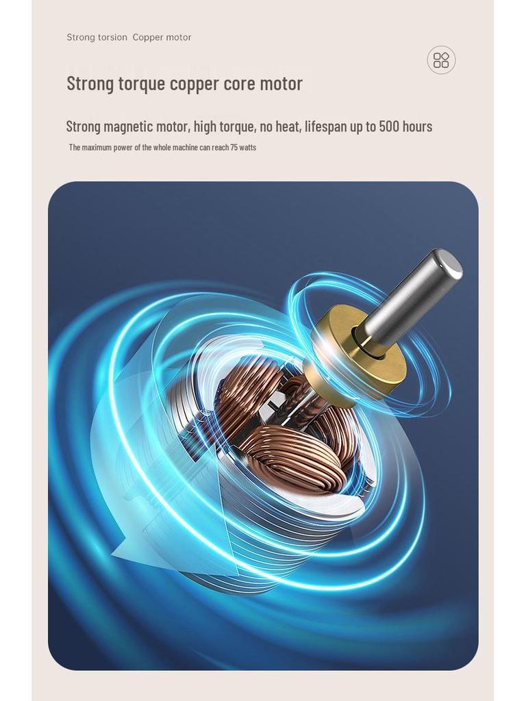 Wodoodporny Ręczny Elektryczny Zmywak Gąbka - Bezprzewodowy, Wielofunkcyjny do Czyszczenia Kuchni i Podłóg