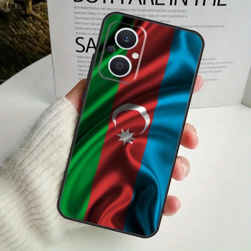 Azerbaijan Flag Phone Case For OPPO Reno 14F 12F 12 11 13 F 10 Pro 8T 7 8 Lite OPPO Find X9 X8 X6 X5 Pro Cover