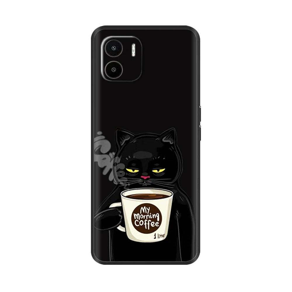 Für Redmi A1 Hülle Für Redmi A2 Niedliche Cartoon Weiche Silikonhülle Für Redmi A2+ Plus Hülle Für Xiaomi RedmiA1 Plus Schutz Coque
