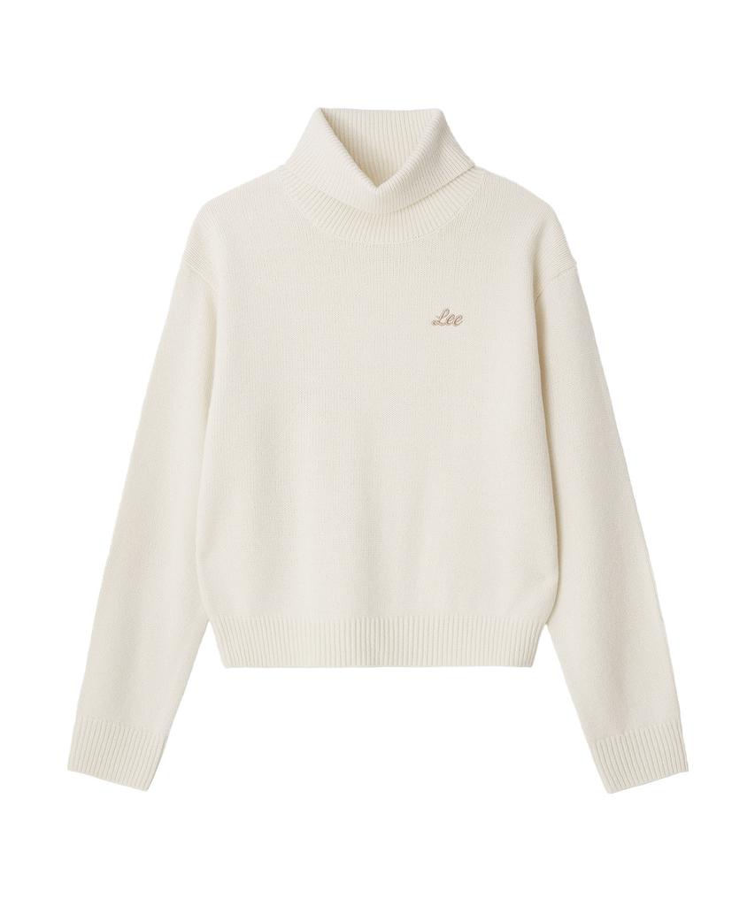 LEE Women'S Turtleneck Knit Ivory