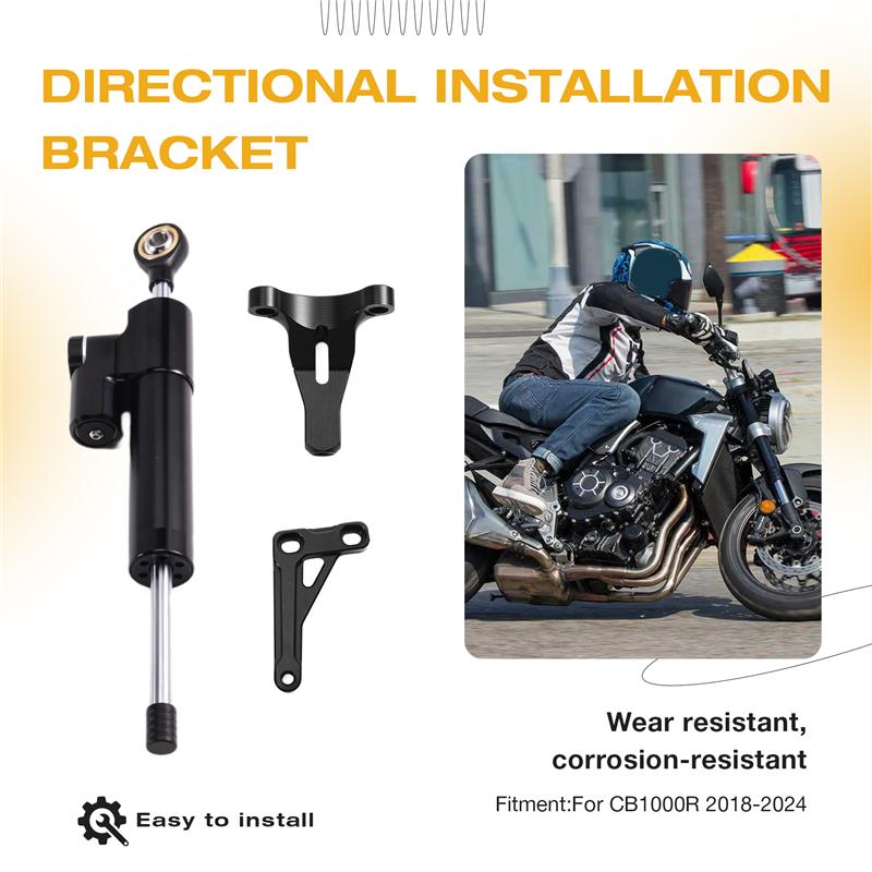 Directional Steering Damper Direction Mount Bracket Kit Damper Mounting Bracket Kit