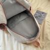 New schoolbag women's blue high-value shoulder bag multi-compartment primary and secondary school students grade two-piece pain bag