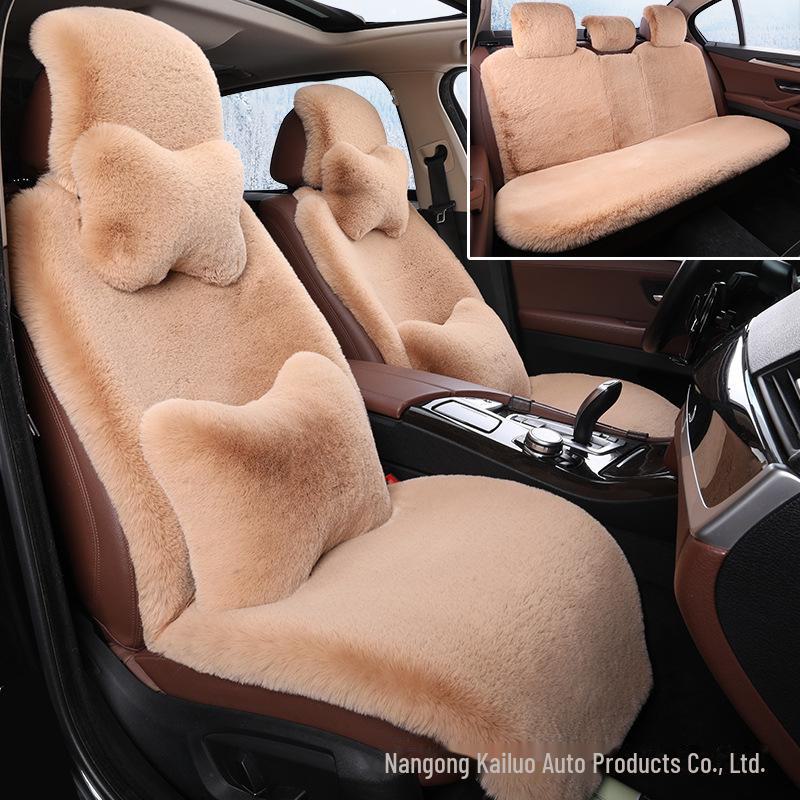 

Зимняя плюшевая цельная подушка – новый стиль 2022 года Standard version, no headrests/no lumbar support