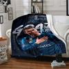 Cristiano Ronaldo (32) Personalized Text Blanket Cozy Personalized Blanket Ultra-Soft Throw For Bedding Home Decor Living Room Picnics All-Season Use