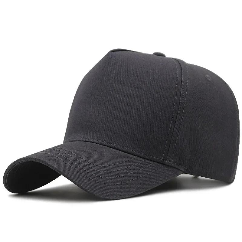 

Big Head Plus Size XXL Baseball Cap Men Women Oversize High Crown Adjustable Fashion Trucker 56-60cm 61-65cm Hats XXL above60cm сірий