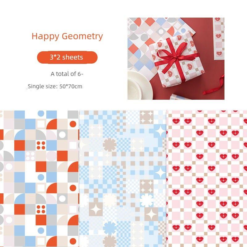 

Miss Ben Wrapping Paper Good-looking Protective Cover Book Cover Happy graphics