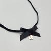 L’OMBRILLANT Ribbon Velvet Choker Necklace
