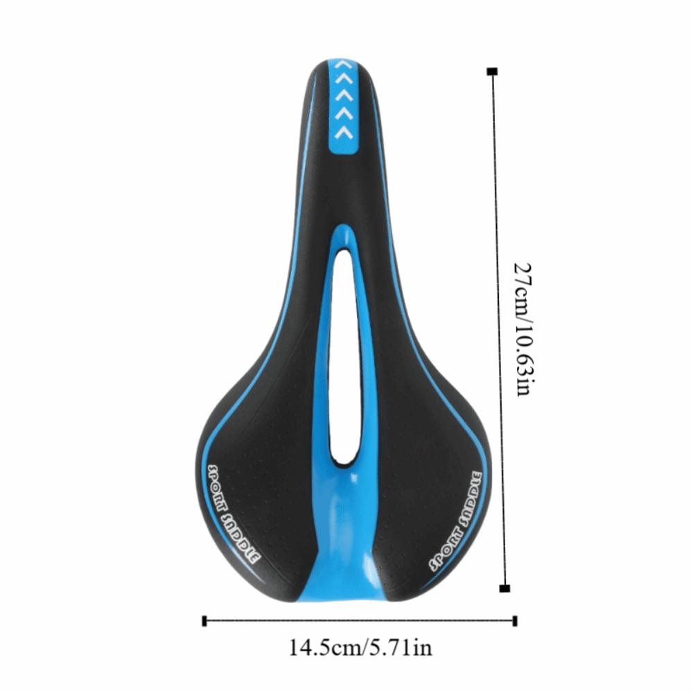 Breathable Bicycle Saddle Replacement Waterproof Padded Bike Seat Durable Bike Seat Men and Women