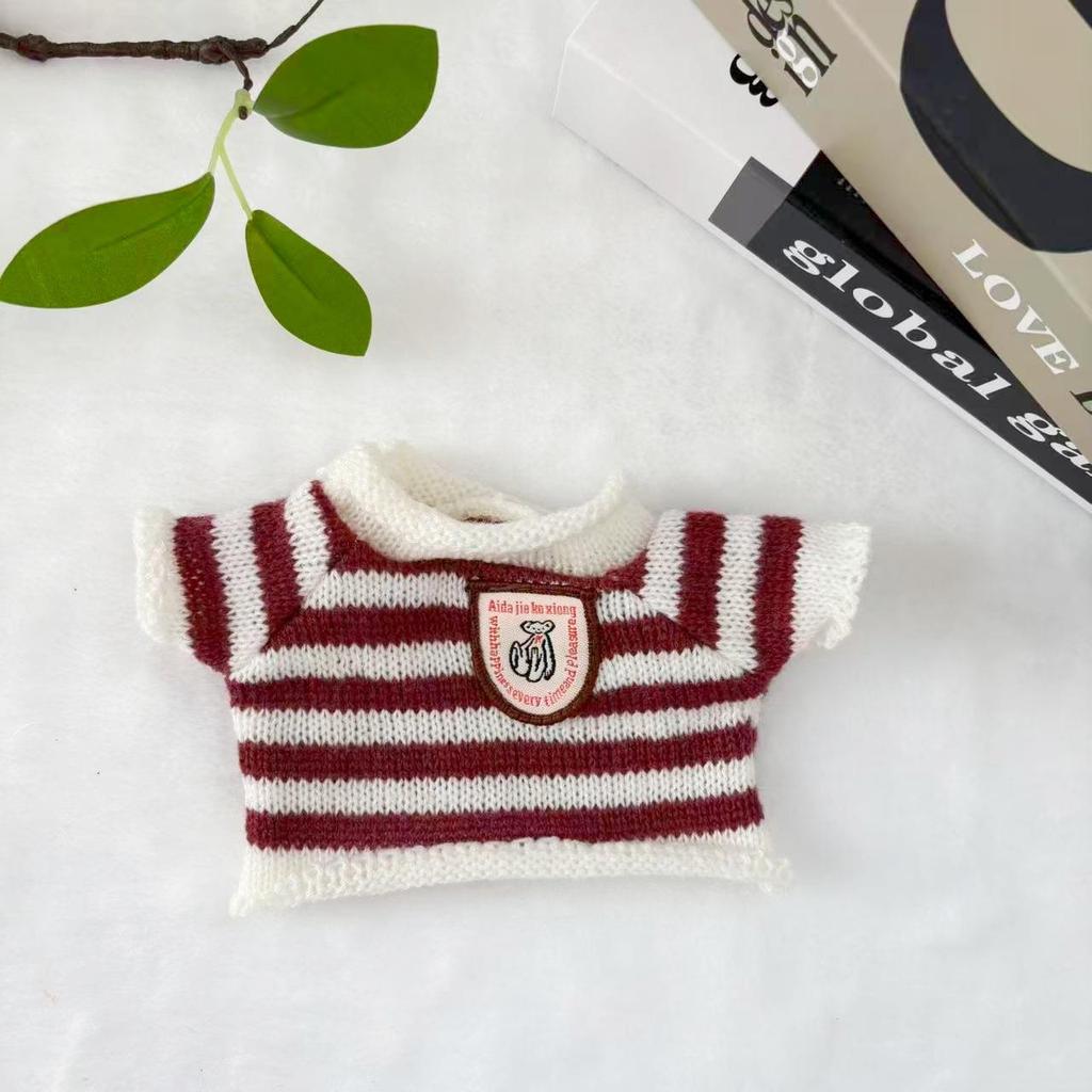 Little Bear Cotton Hoodie Sweater for 30cm Plush Doll Toy Accessories