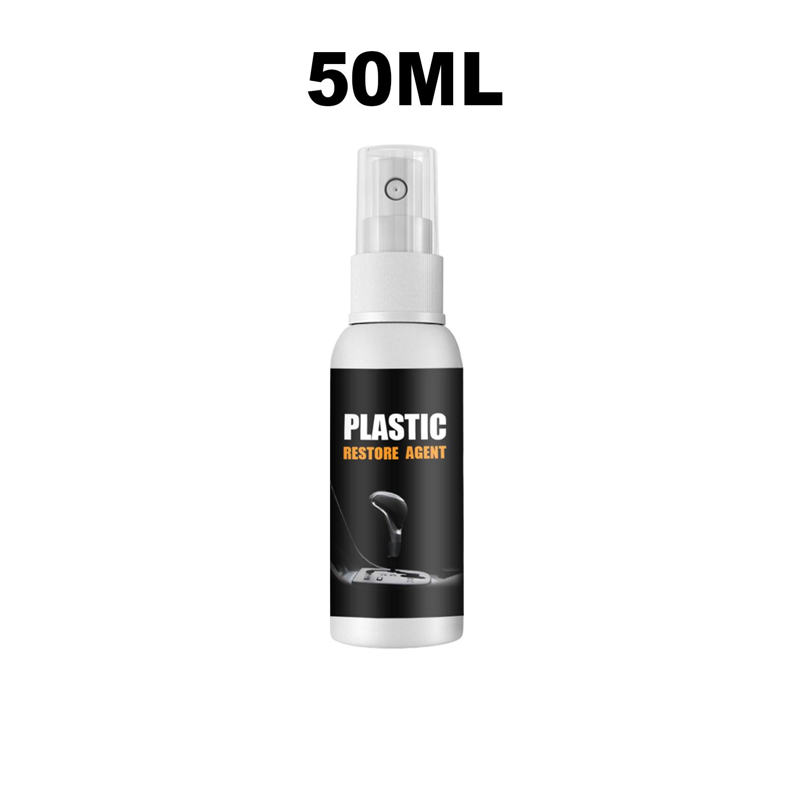 Rayhong Автомобильный восстановитель пластика (30мл/50мл/100мл) Воск для приборной панели Уход Блеск Очистка Салон Инструмент для вощения 50ml