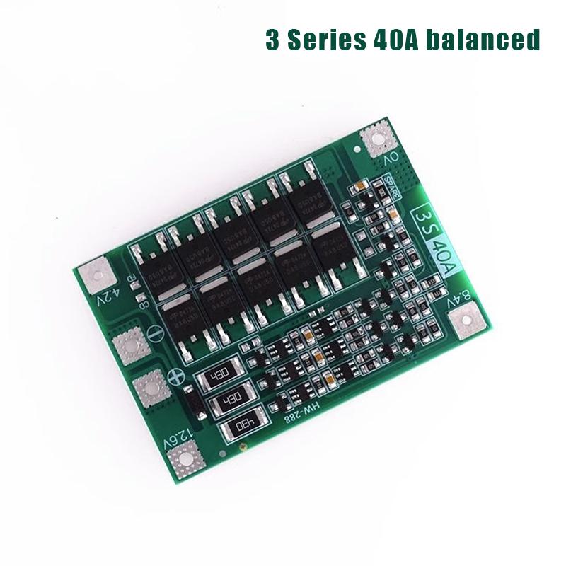 3 String 4 String 40A 60A Li-ion Lithium Battery Charger Protection Board Module Charger Protection Board Enhanced Version