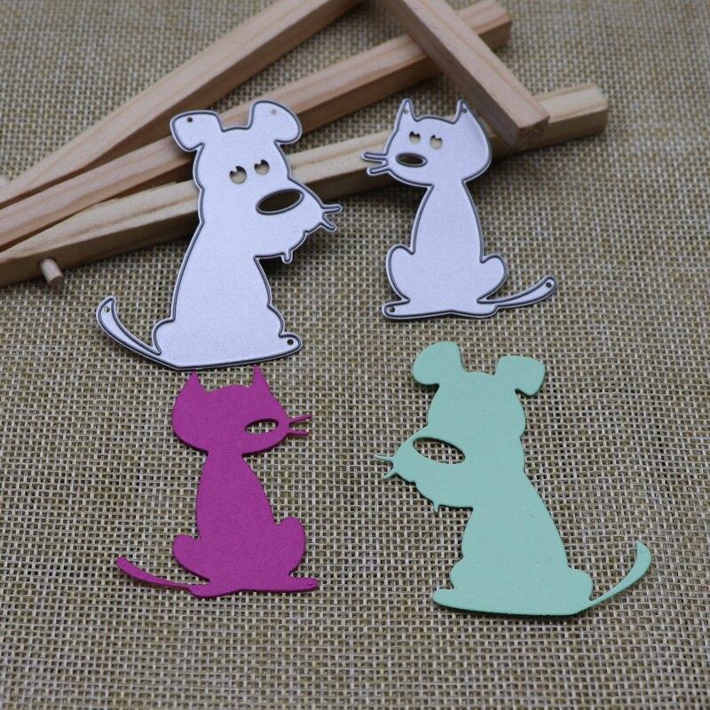 Cute Animal Mouse DIY Craft Metal Cutting Dies Cut Die Crapbooking Craft Paper Knife Mould Stencil