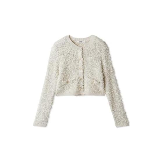 SNIDEL Mixed Tweed Like Knit Cardigan SWNT254243 Women s