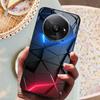 For Xiaomi Redmi A3 Case Cover RedmiA3 Fundas Tempered Glass Case Hard Shockproof Coque Bumper For Xiaomi Redmi A3 Protect Case
