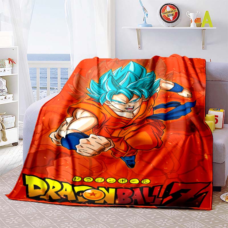 Eine Anime-Decke im Dragon Ball-Design ist perfekt für Nickerchen, Sofas, Wohnzimmer, Büros, Schlafzimmer und andere ähnliche Räume.
