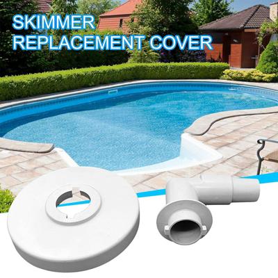 Pool Skimmer Vacuum Plate with 90-Degree Elbow High Efficiency Pool Skimmer Vacuum Plate Adapter Replacement Parts