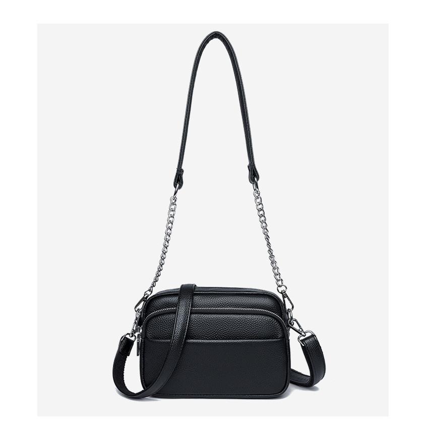 IELGY Ladies Fashion Cross-Body Small Square Bag Simple All-Match