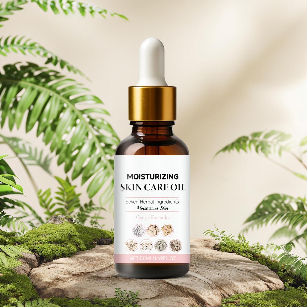 Skin-nourishing And Moisturizing Oil, Soothes And Brightens The Complexion. Suitable For Sensitive Skin. Facial Care Oil.50ml
