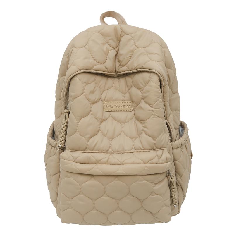 

Однотонный школьный рюкзак для студента, женский, легкий, водонепроницаемый рюкзак хаки