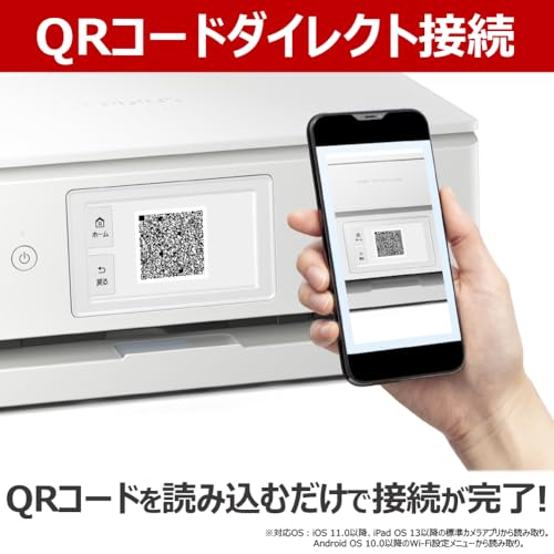 [New] Canon printer A4 inkjet multifunction device TS8830 WHITE automatic double-sided 6 colors/independent type/compatible ink BCI-330/331 series [20