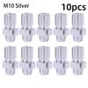 10 Stück M7 M10 Mountainbike Rennrad Bremshebel Griff Zubehör Aluminiumlegierung Einstellschraube Bremsbolzen Schalthebel Kabelmuttern