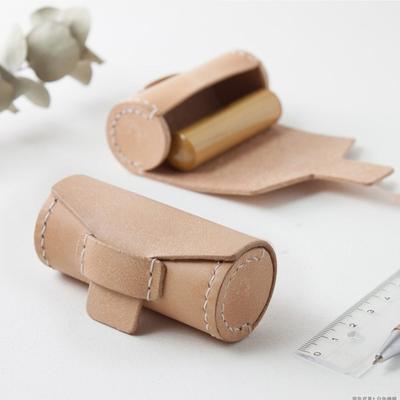 Porta Batom Yousheng Couro Sintético Manga para Batom Protetor de Lábios Reutilizável Carteira Estojo de Batom para Bolsa de Mão Feminina Clutch