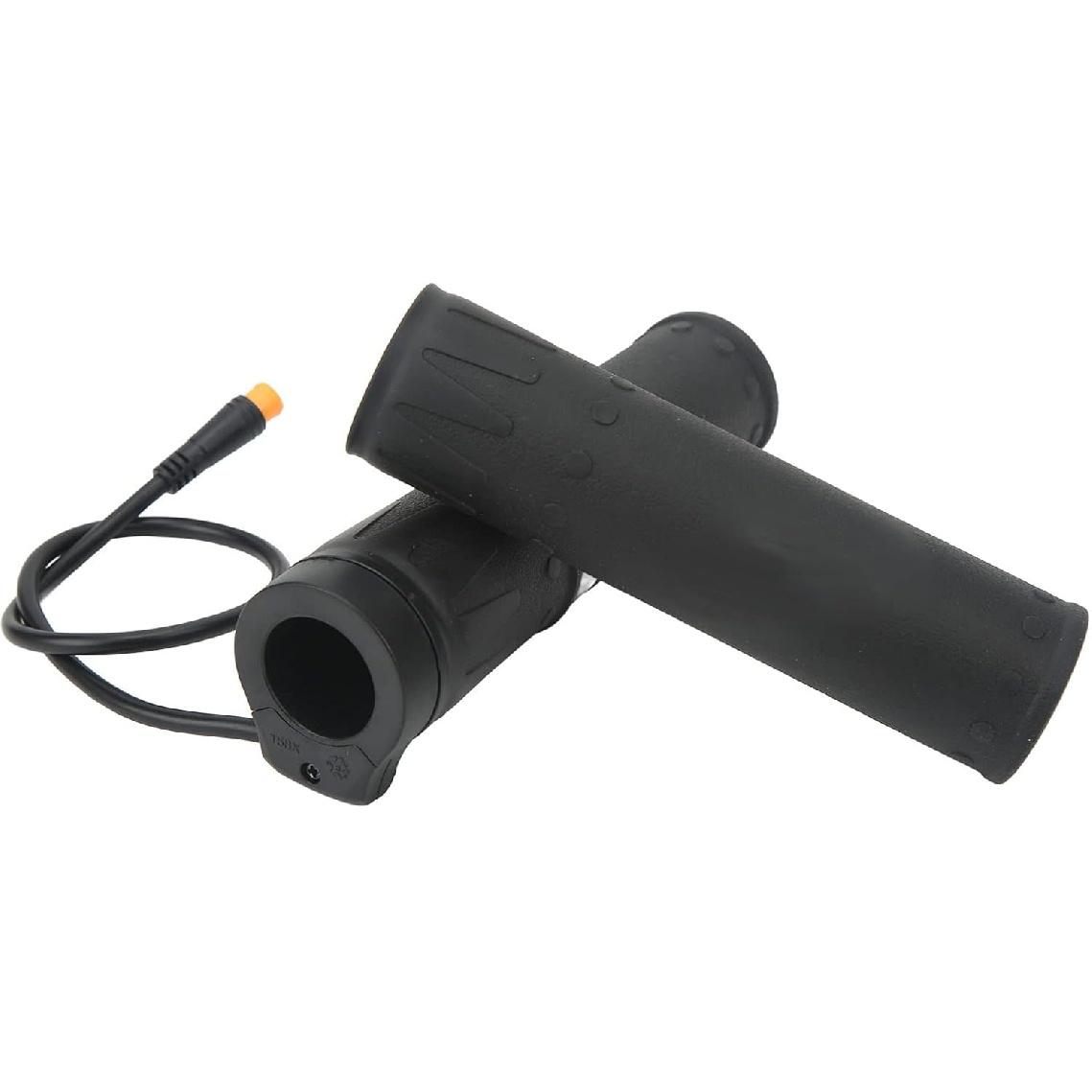 Throttle Accelerator Handle Grips, Throttle Accelerator Handle, Throttle Assembly, Electric Bike Throttle Grip Rubber Split Half Rotation with