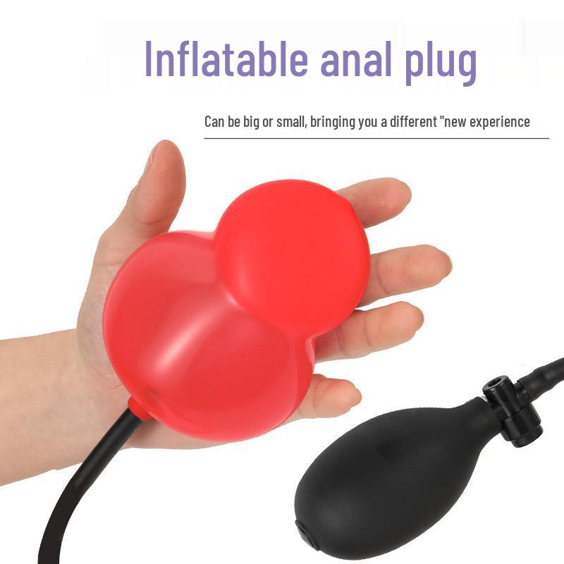 Mini Gourd Inflatable Anal Plug Expansion Toy