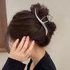 Wave-shaped Hair Clip Set (gold and Silver)
