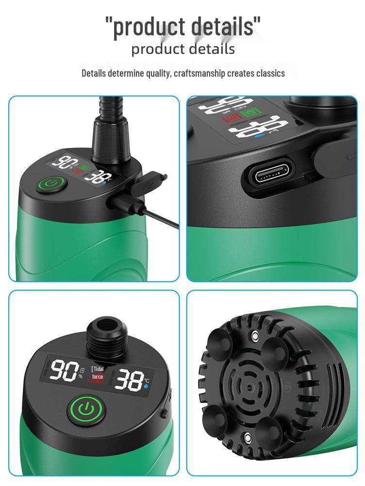 Přenosná elektrická venkovní sprchová pumpa pro domácí mazlíčky